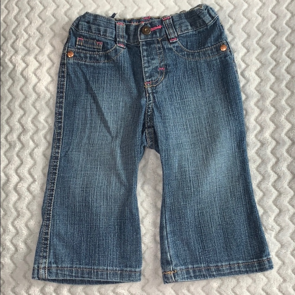Baby Girl Adjustable Wrangler Jeans Size 12 Months